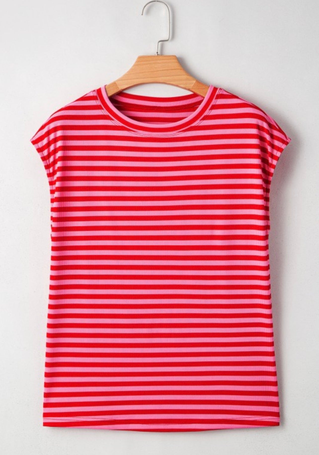 Ribbed T Shirt