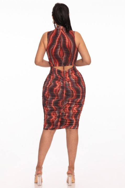 Block Him Dress