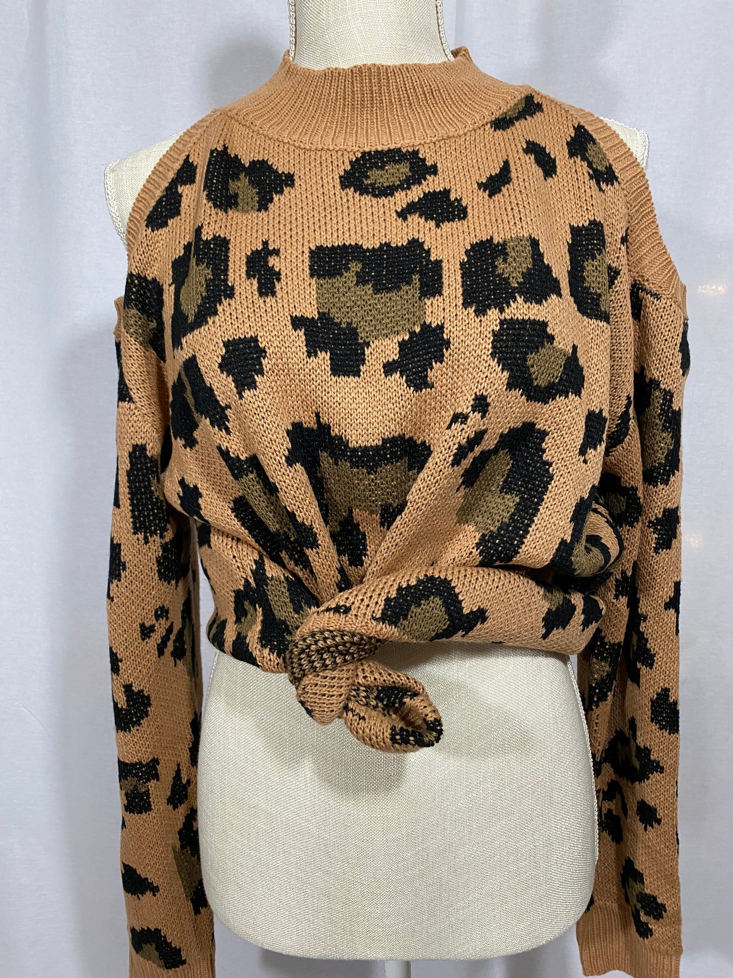 Cold Shoulder Sweater