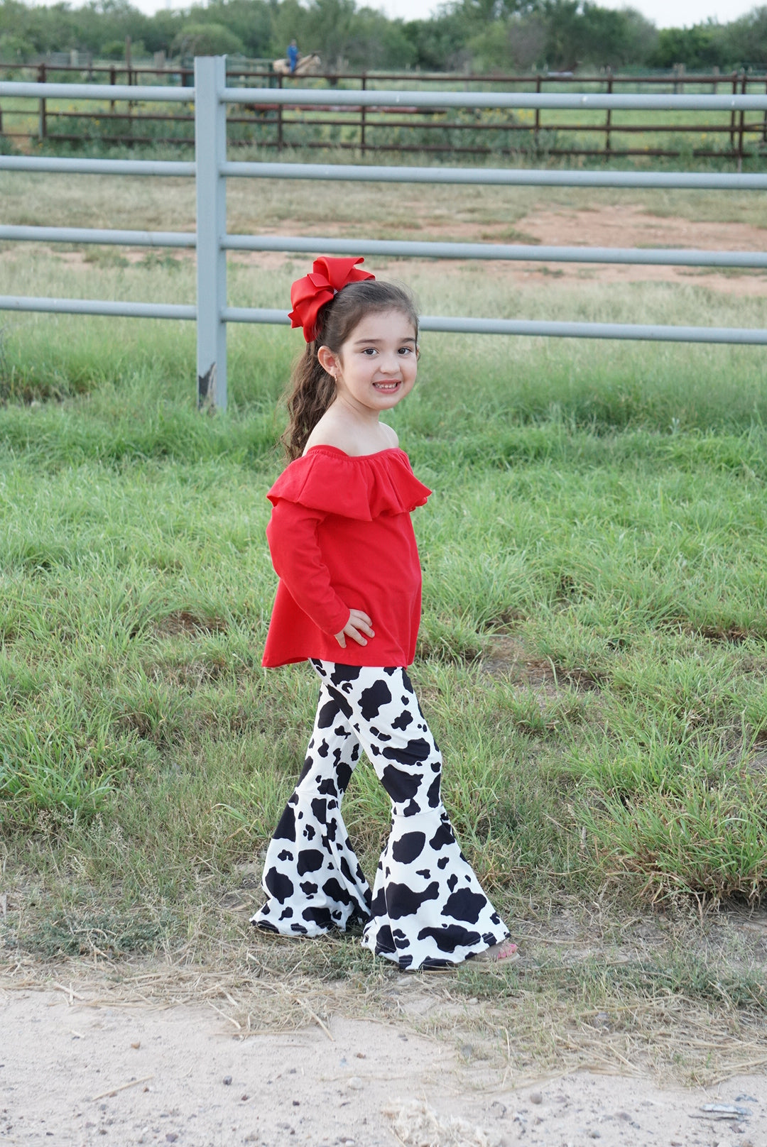 Brooke Cow Print Set
