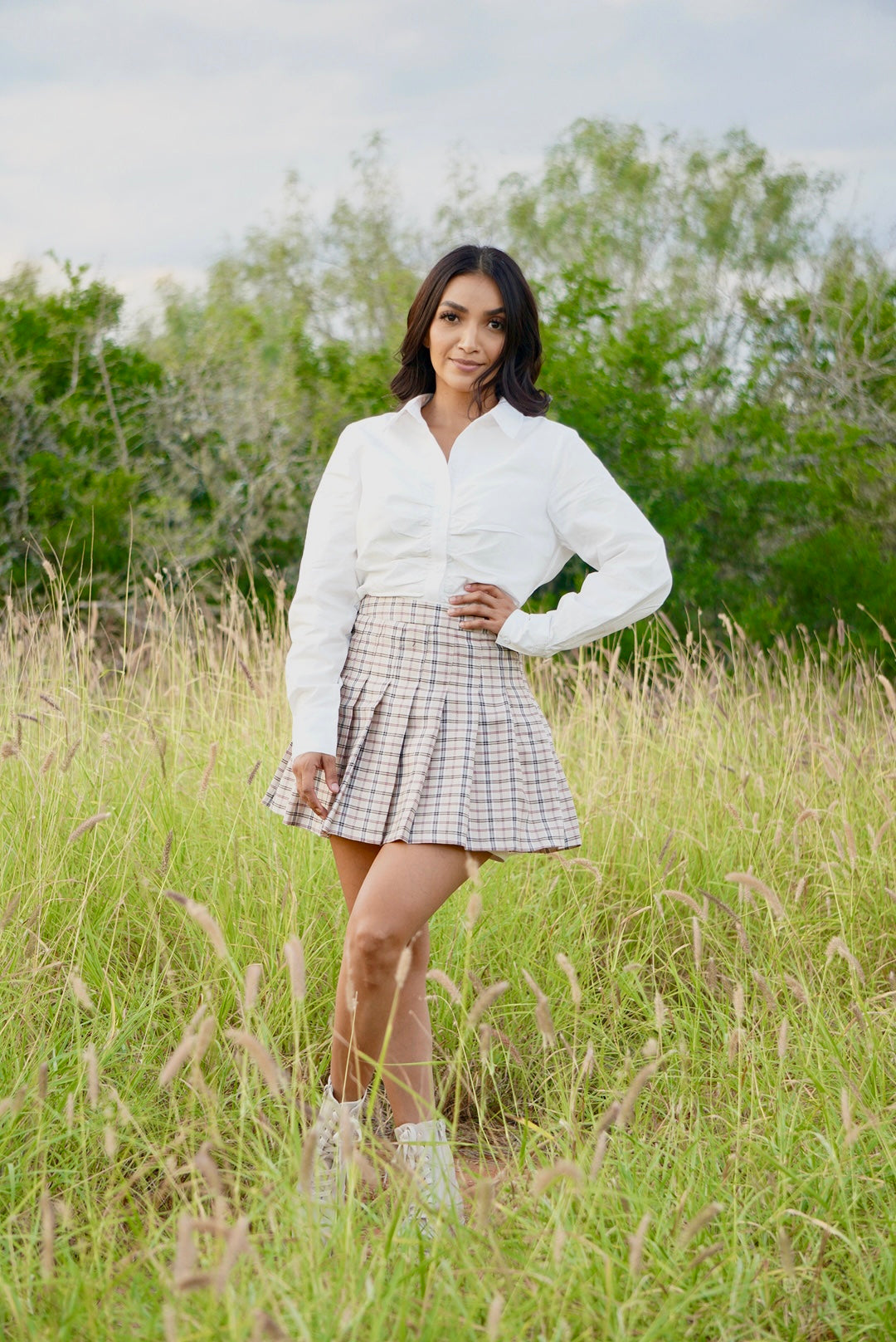 Hailey Pleated Skirt