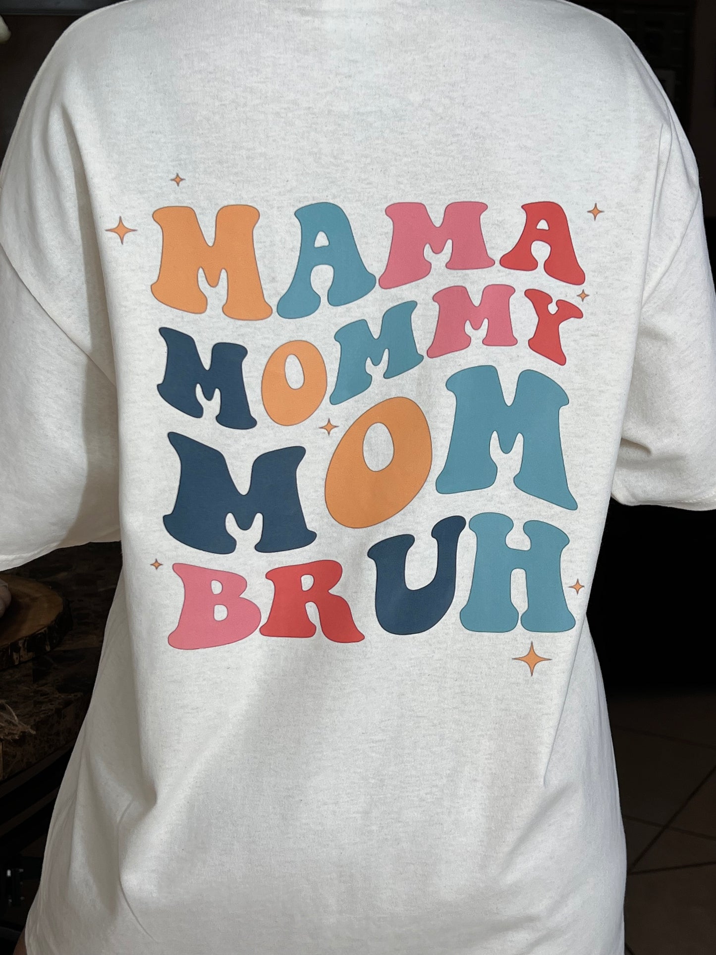 Mommy to Bruh Oversized Tee