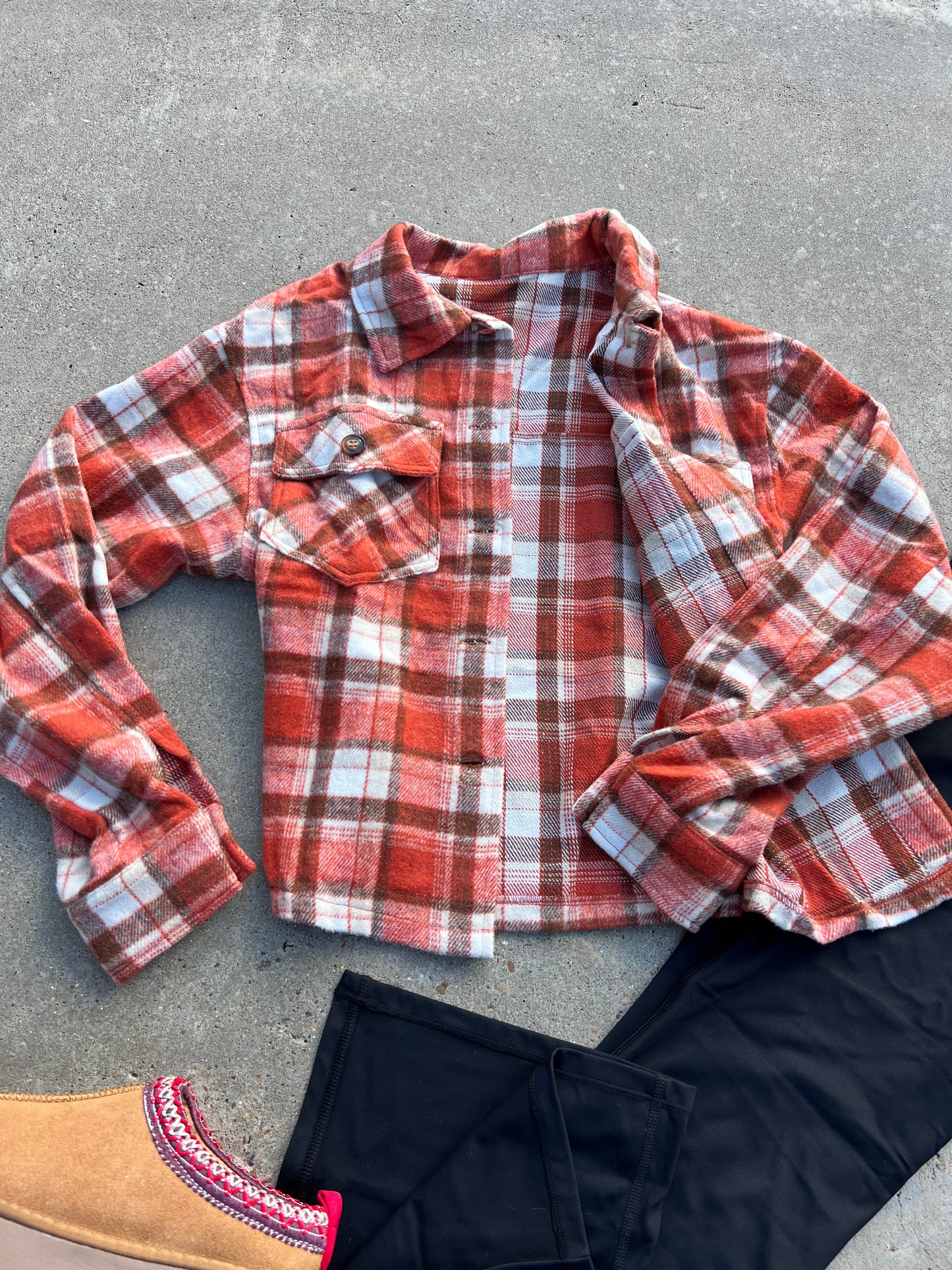 Molly Plaid Button Up
