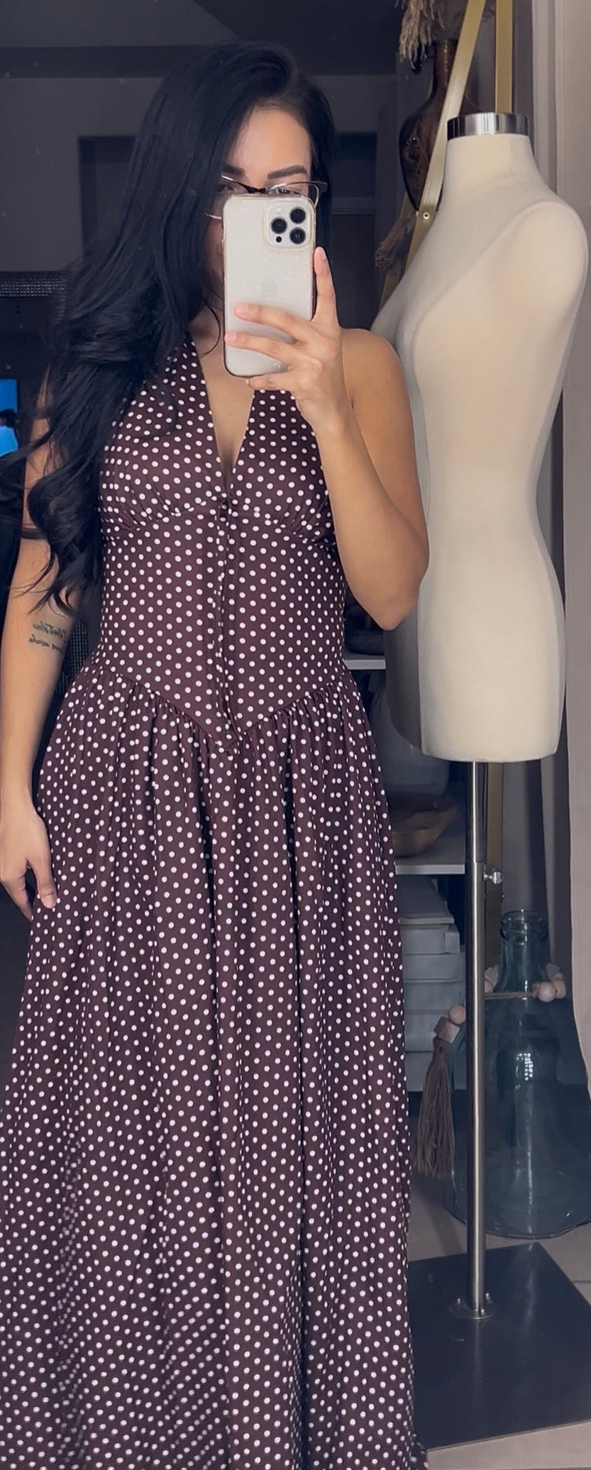 Holly Polka Dot Dress