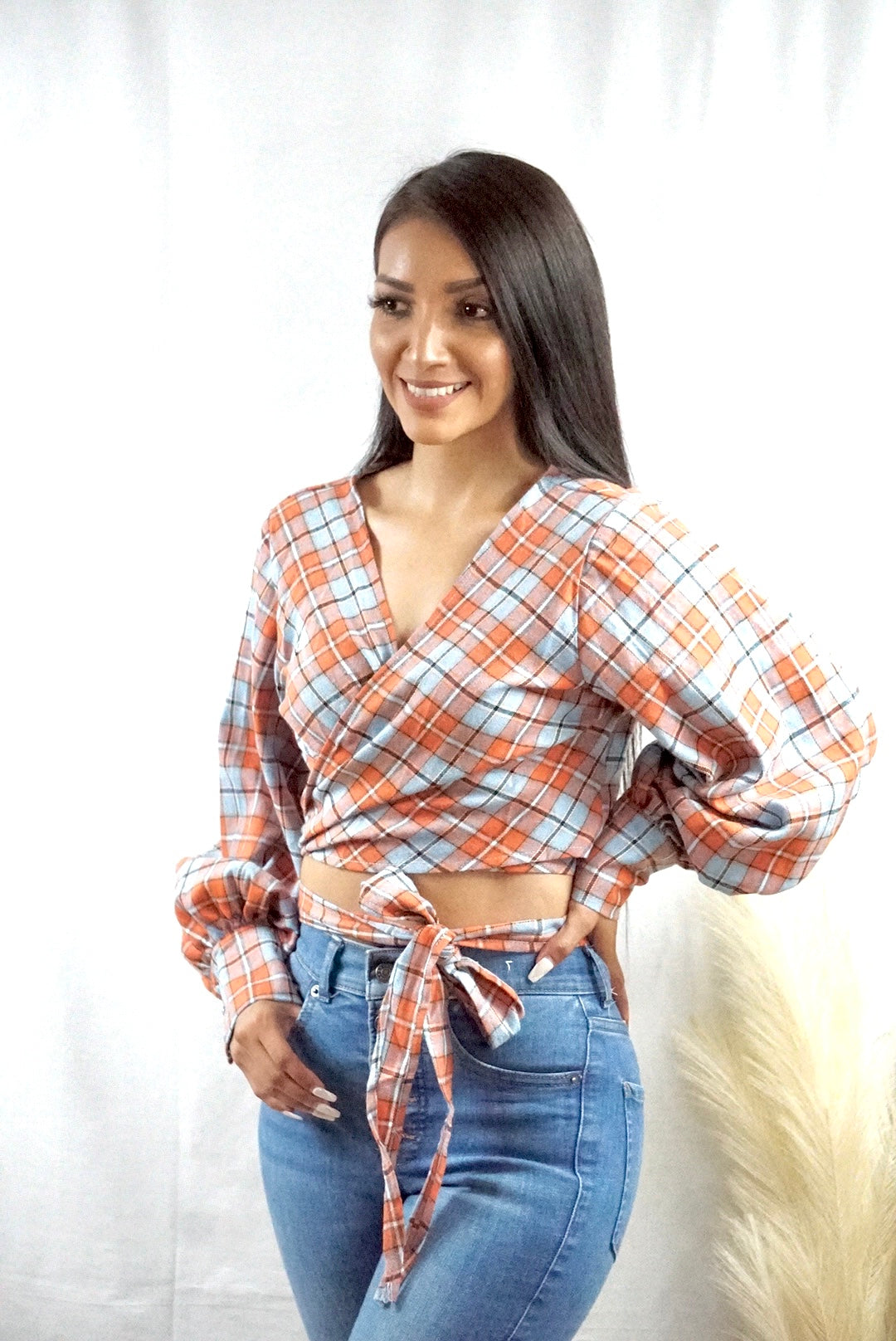 Mad for Plaid Top