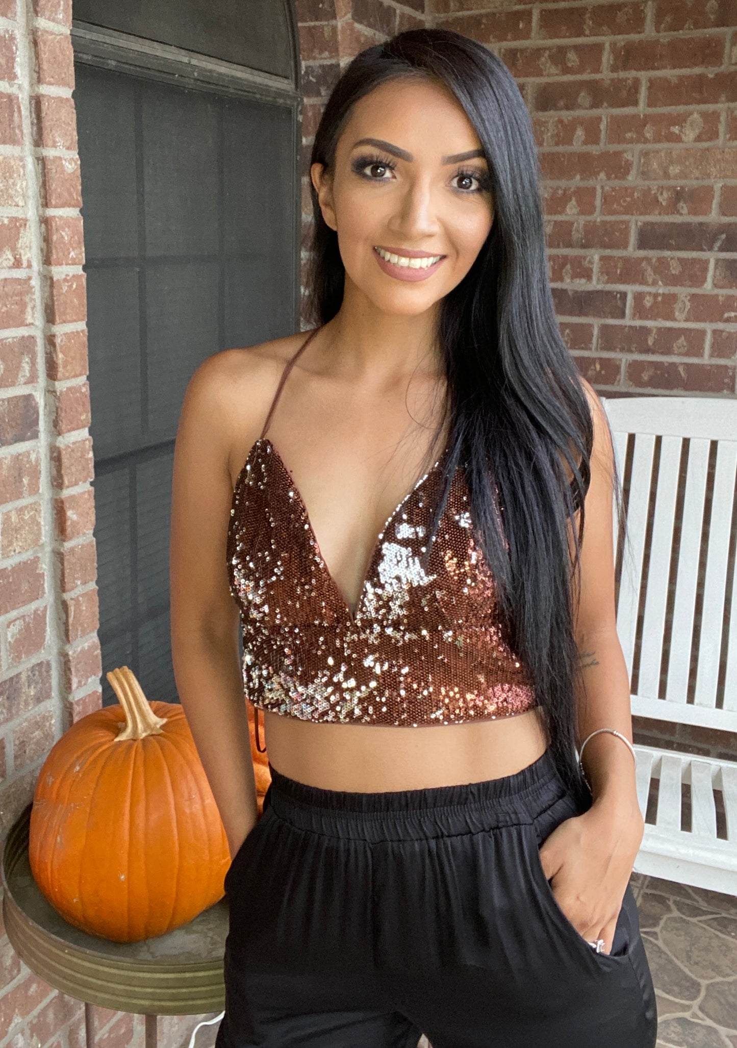 Sequin Cami